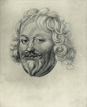 Head of a man, c1630, (1907). Creator: Unknown.