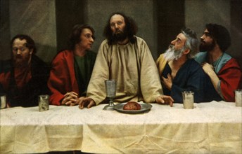 The Last Supper, 1922.  Creator: Henry Traut.
