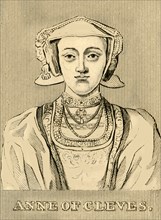 'Anne of Cleves', (1515-1557), 1830. Creator: Unknown.