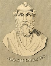 'Archimedes', (c287-212 BC), 1830. Creator: Unknown.