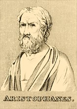 'Aristophanes', (c460-380 BC), 1830. Creator: Unknown.