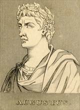 'Augustus', (63 BC- AD14), 1830. Creator: Unknown.