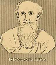 'Democritus', (c460-370 BC), 1830. Creator: Unknown.