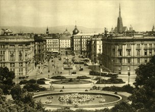 Schwarzenbergplatz, Vienna, Austria, c1935. Creator: Unknown.