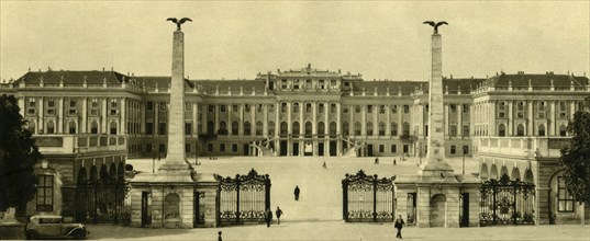The Schönbrunn Palace, Vienna, Austria, c1935. Creator: Unknown.