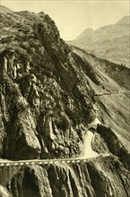 The Flexen Pass, Vorarlberg, Austria, c1935. Creator: Unknown.
