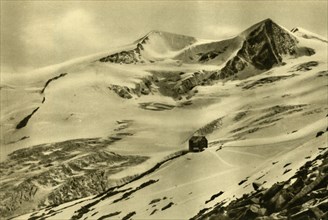 The Neue Prager Hütte, Großvenediger mountain, Tyrol, Austria, c1935. Creator: Unknown.