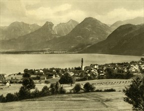 St Gilgen, Lake Wolfgang, Austria, c1935.  Creator: Unknown.