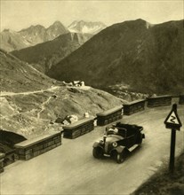 Glocknerhaus on the Grossglockner High Alpine Road, Austria, c1935.  Creator: Unknown.