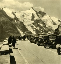 The Kaiser-Franz-Josefs-Höhe look-out point on the Grossglockner High Alpine Road, Austria, c1935.  Creator: Unknown.