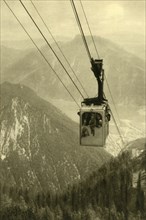 The Feuerkogel cable car, Upper Austria, c1935.  Creator: Unknown.