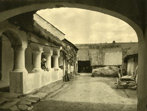 The Arkadenhof, Oberschützen, Burgenland, Austria, c1935. Creator: Unknown.