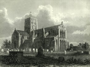 'New Shoreham Church', 1835. Creator: Charles J Smith.