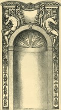 Design for the decoration of a niche, late 16th century, (1881). Creator: Unknown.