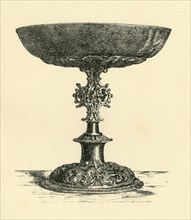 Silver tazza, early 17th century, (1881). Creator: W. M. McGill.