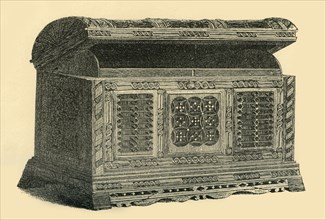 Carved openwork box, 1500-c1860, (1881).  Creator: W Tucker.