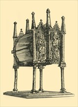 Reliquary, 14th century, (1881). Creator: W. M. McGill.