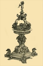 Silver table ornament, 1680-1699, (1881).  Creator: Thomas Benjamin Kennington.