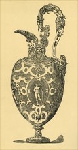 'Original design for a vase or ewer', (1881).  Creator: Unknown.