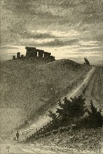'Approach to Stonehenge from the East', 1898. Creator: Unknown.