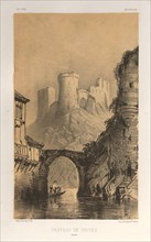 ...Pl. 12, Chateau De Druyes (Yonne), 1860. Creator: Victor Petit (French, 1817-1874).