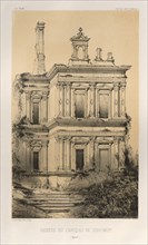 ...Pl. 19, Restes Du Chateau De Chaumot (Yonne), 1860. Creator: Victor Petit (French, 1817-1874).