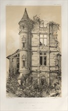 ...Pl. 24, Ruines Du Chateau De Champlost (Yonne), published 1860. Creator: Victor Petit (French, 1817-1874).