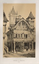 ...Pl. 27, Maison A Peronne (Somme), published 1860. Creator: Victor Petit (French, 1817-1874).