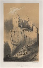 ...Pl. 30, Chateau De Crussol (Drome), 1860. Creator: Victor Petit (French, 1817-1874).