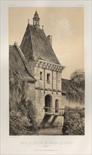 ...Pl. 48, Porte Du Château de Fresnay-Le-Puceux (Calvados), 1860. Creator: Victor Petit (French, 1817-1874).
