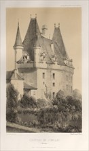 ...Pl. 51, Château De Jumillac (Dordogne), 1860. Creator: Victor Petit (French, 1817-1874).