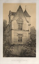 ...Pl. 55, Ancien Château DÉrival (Aisne), 1860. Creator: Victor Petit (French, 1817-1874).