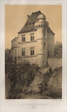 ...Pl. 84, Petit Château dExideuil (Dordogne), 1860. Creator: Victor Petit (French, 1817-1874).