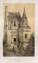 ...Pl. 86, Ancien Château de Gisy-Les-Nobles (Yonne), 1860. Creator: Victor Petit (French, 1817-1874).