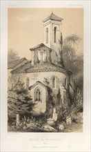 ...Pl.14, Eglise de St. Maurice (Vienne), 1860. Creator: Victor Petit (French, 1817-1874).