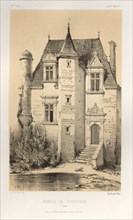...Pl.15, Manoir De Chastenay (Sarthe), 1860. Creator: Victor Petit (French, 1817-1874).
