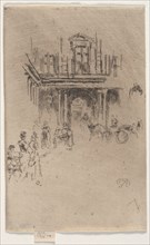 A Corner of the Palais Royal. Creator: James McNeill Whistler (American, 1834-1903).