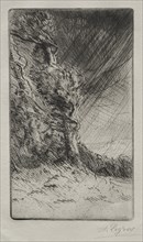 A Gust of Wind. Creator: Alphonse Legros (French, 1837-1911).