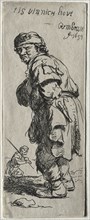 A Peasant Calling Out: "it's very cold", 1634. Creator: Rembrandt van Rijn (Dutch, 1606-1669).