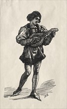 A Troubadour. Creator: Hubert von Herkomer (British, 1849-1914).