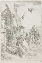 Adoration of the Magi, ca. 1740. Creator: Giovanni Battista Tiepolo (Italian, 1696-1770).