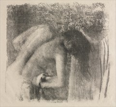 After the Bath (large version), 1891-1892. Creator: Edgar Degas (French, 1834-1917).