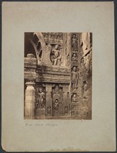 Ajinta Cave No. 19, 1850s-1870s. Creator: Francis Frith & Co. (British).