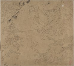 Album of Daoist and Buddhist Themes: Search the Mountain: Leaf 44, 1200s. Creator: Unknown.