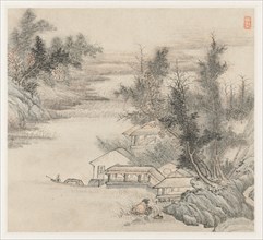 Album of Landscapes: Leaf 2, 1677. Creator: Wang Gai (Chinese, active c. 1677-1705).