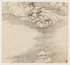 Album of Landscapes: Leaf 3, 1677. Creator: Wang Gai (Chinese, active c. 1677-1705).