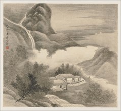 Album of Landscapes: Leaf 5, 1677. Creator: Wang Gai (Chinese, active c. 1677-1705).