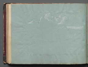 Album with Views of Rome and Surroundings, Landscape Studies, page 36b: Cloud Study. Creator: Franz Johann Heinrich Nadorp (German, 1794-1876).
