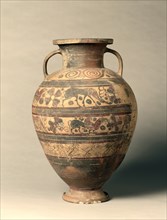 Amphora, 600s BC. Creator: Unknown.