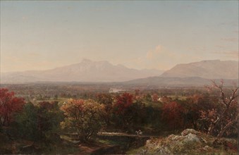 An October Day in the White Mountains, 1854. Creator: John Frederick Kensett (American, 1816-1872).